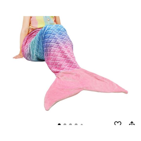 No Brand Other - Mermaid tail blanket for kids